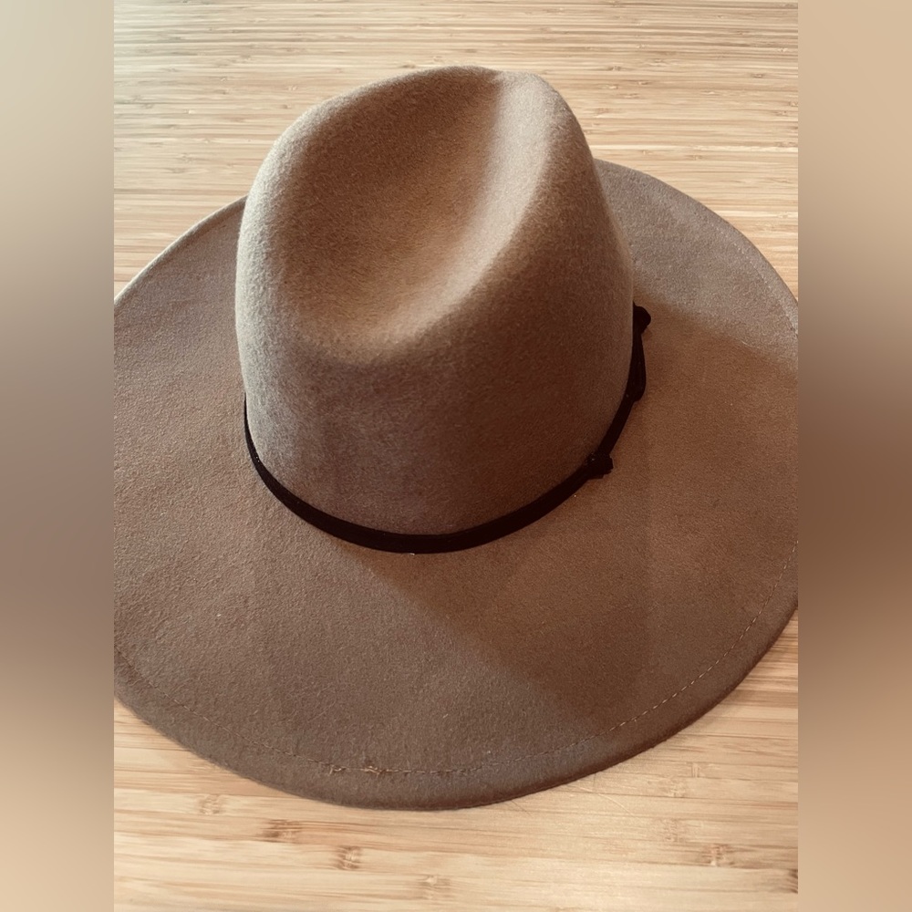 Universal Thread Western Wool Fedora Hat - image 2